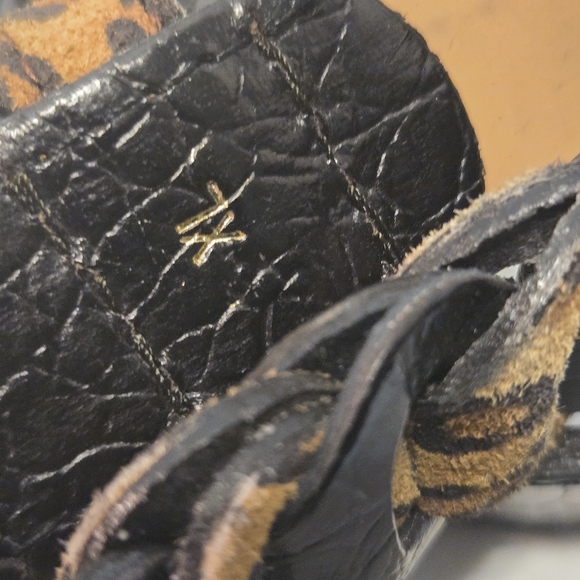 VINTAGE Animal Print Belt - Picture 6 of 11